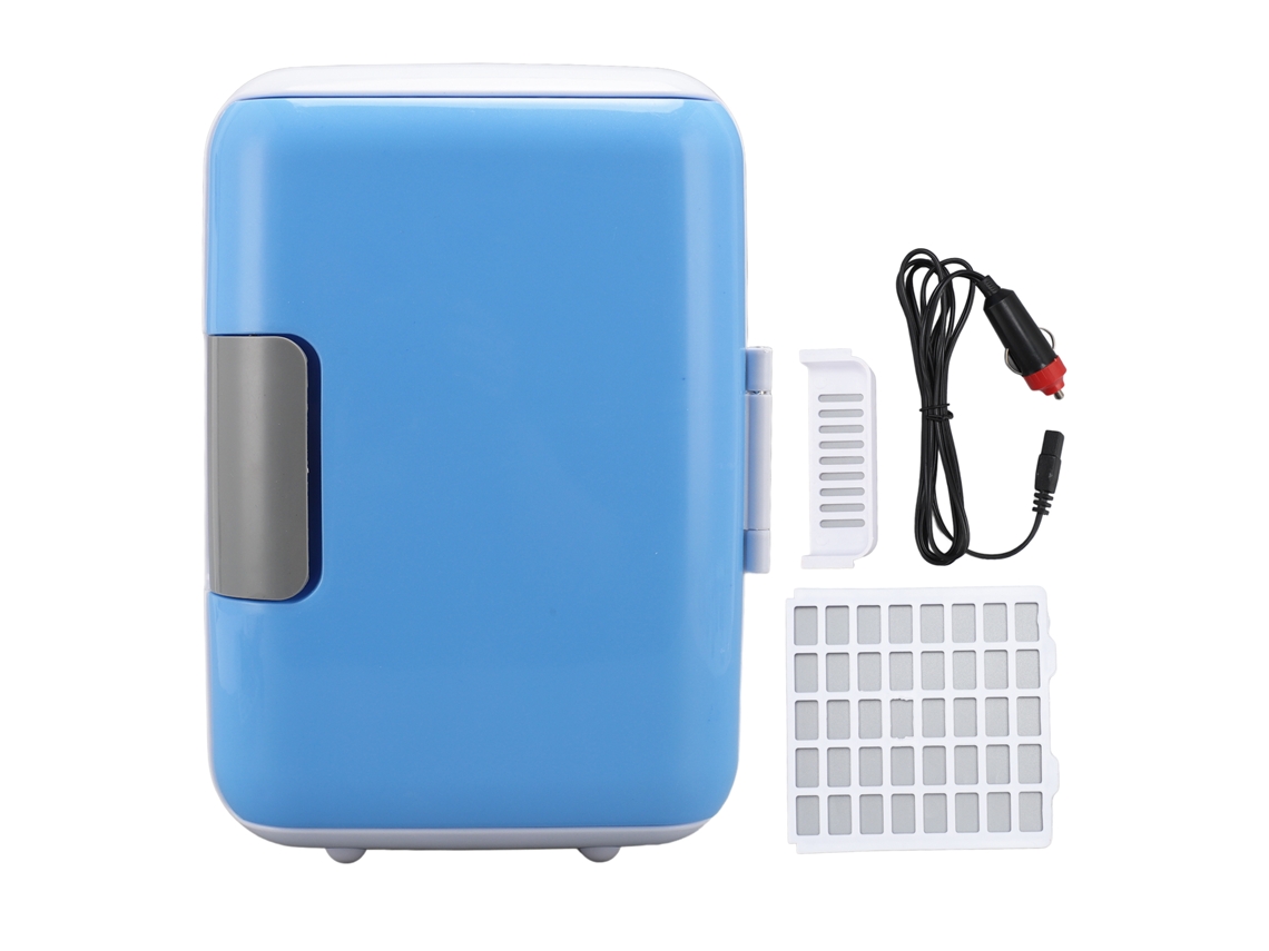 Nevera Mini Para Carro 4l Para Bebidas, Comida E Skincare, Refrigerador E Aquecedor