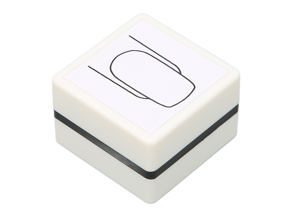 Stamper Para Arte De Uñas Manicura Com Cobertura Exercício De Pintura Manual Linhas Claras Uñas Quadradas