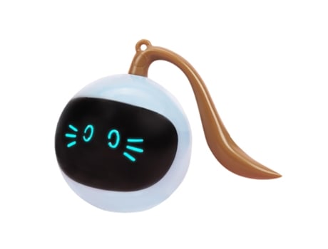 Interactive Cat Toy LED Self Rotating Pet Toys Kitten Brinquedos Automáticos de Bolas de Pet Gato