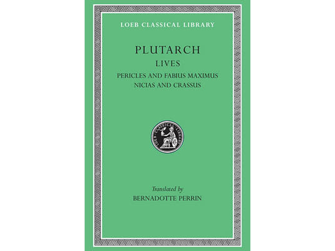 Livro Lives de Plutarch (Inglês - Capa Dura)