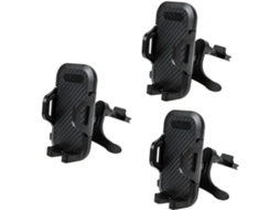 Conjunto De 3 Clipes De Fixação Para Celular Na Saída De Ar Do Carro Com Ventosa
