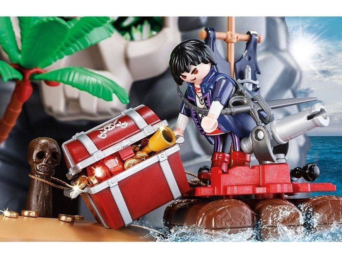 PLAYMOBIL Pirates Take Along Pirate Skull Island Worten.pt