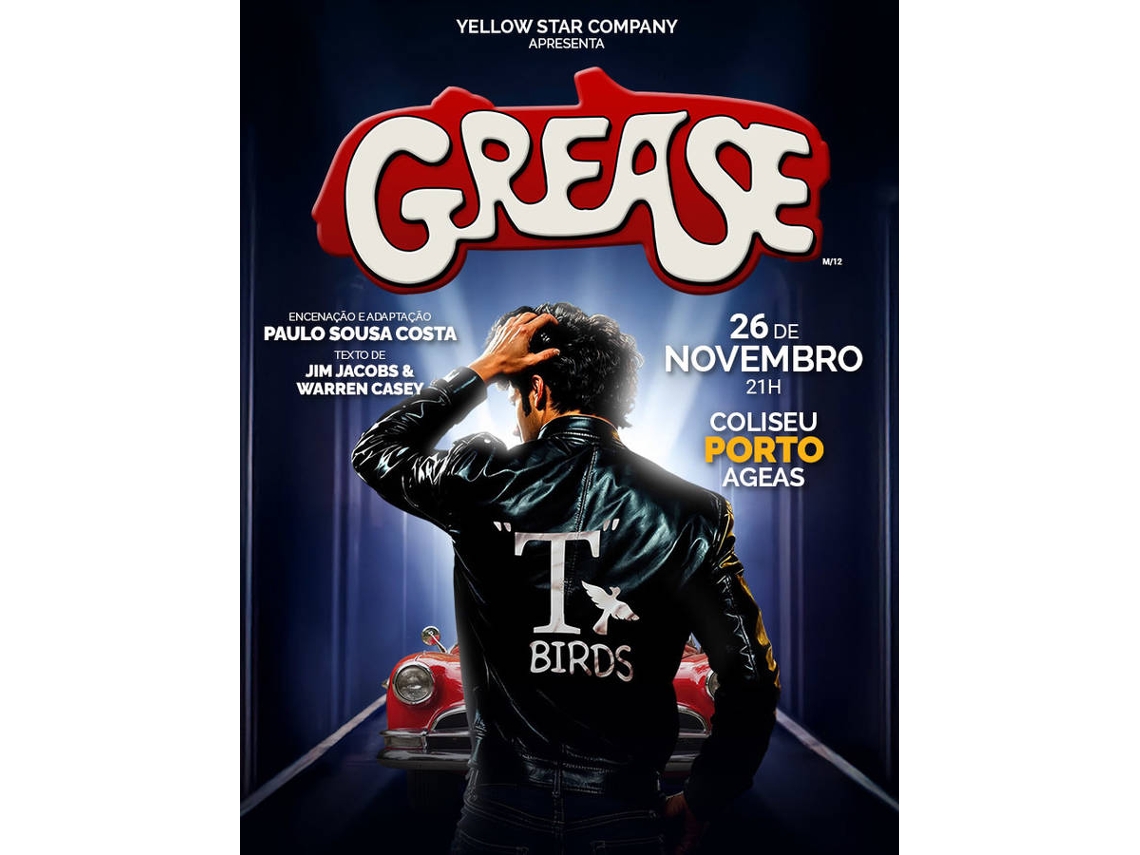 Bilhete Grease|Porto