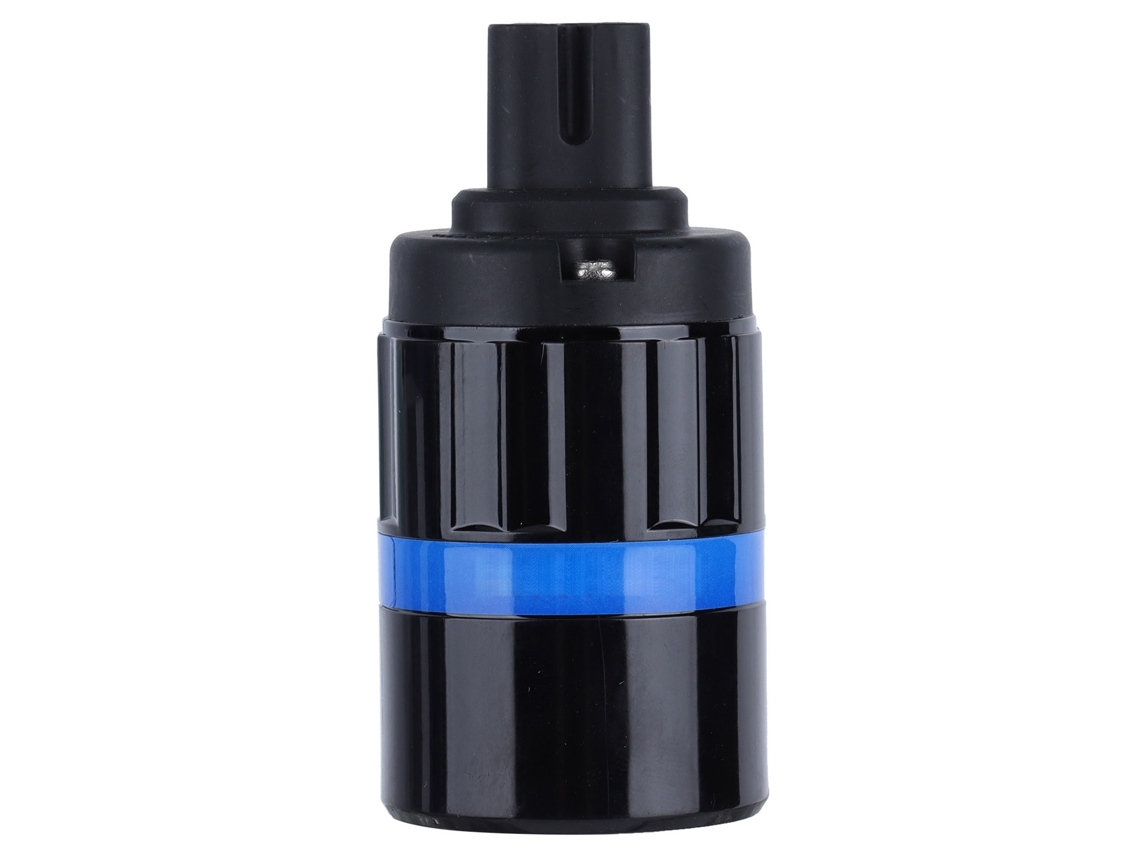 Aetheria conector Iec Fêmea F184g Cobre Puro 24k Ouro Plated para Cabo de Alimentação Ac 6 20mm