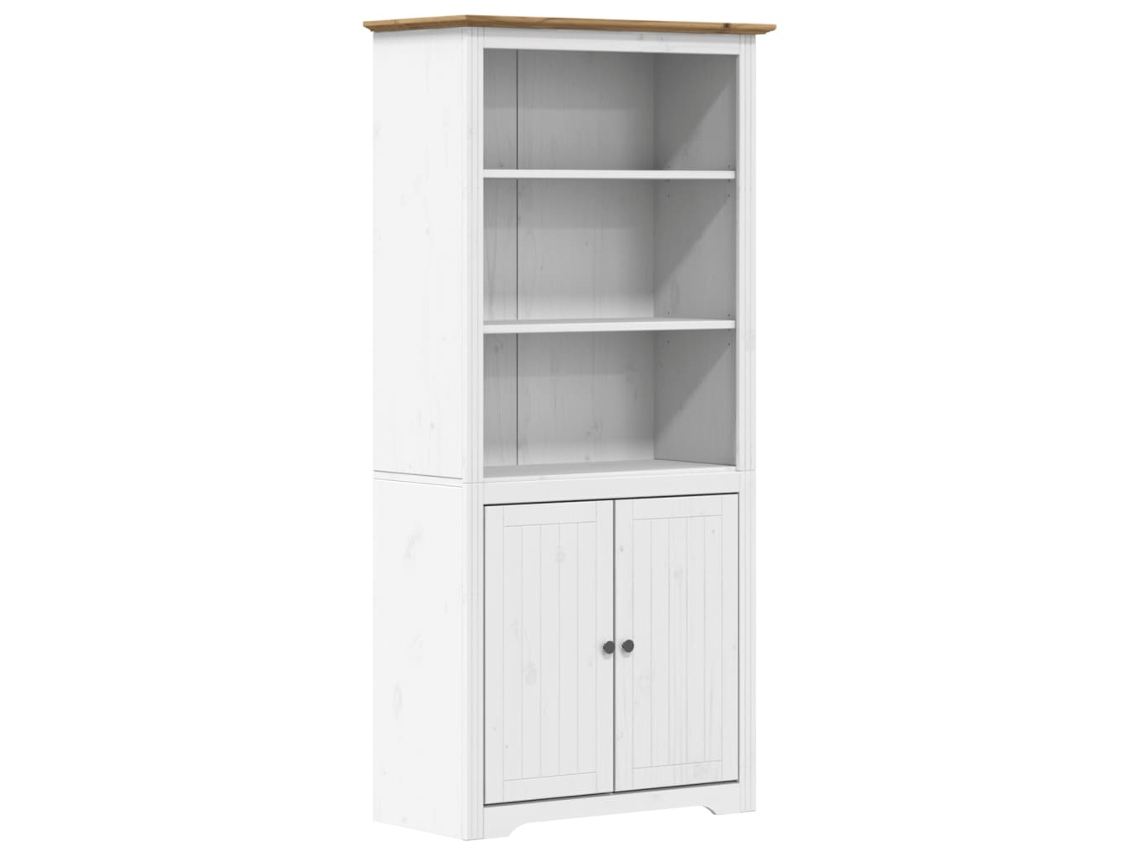 Bookcase, Bookcases Vidaxl Marrom Madeira De Pinho (n/a)