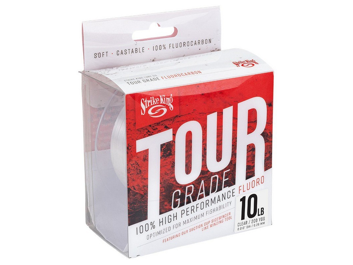 Linha STRIKE KING Fluorocarbono tour grade