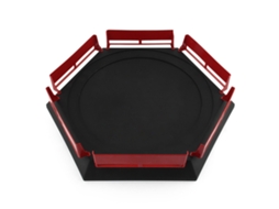 2026altiro-arena De Lucha De Tops Burst, Estádio Desmontável Para Jogos De Tops Giratórios Preto 215g/7.6oz