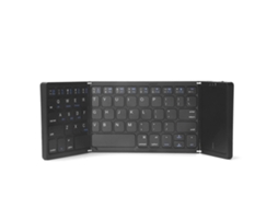 Teclado Bluetooth Dobrável E Recarregável B089t Com Touchpad Nostalgia88 (cinza)