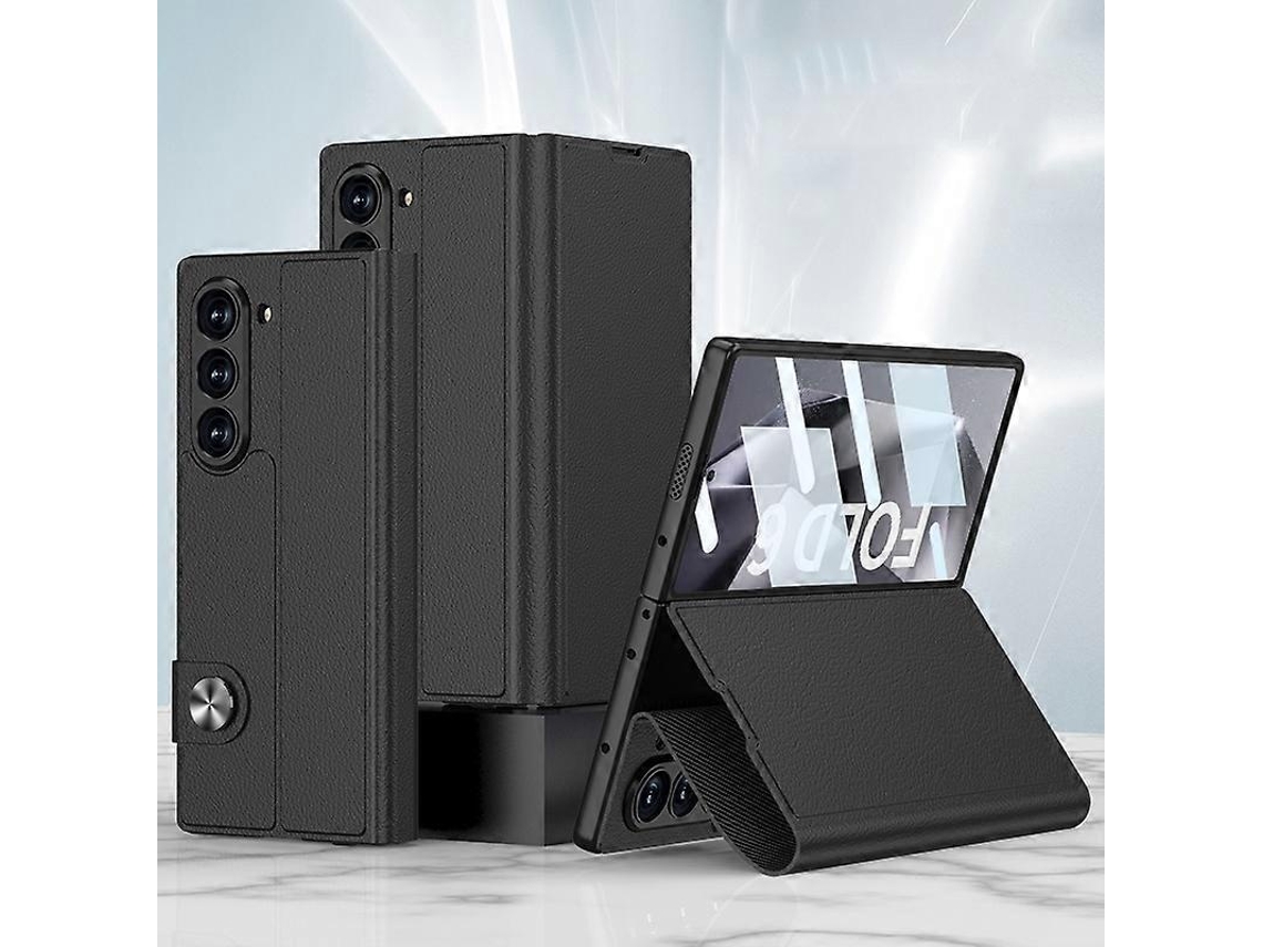 Capa Couro Para Samsung Galaxy Z Fold6, Elysve