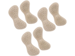 Conjunto De 3 Pares Protetores Calcanhar Em Couro Respirável E Resistente Ao Desgaste Para Sapatos, Ideais Para Uso