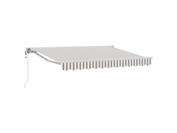 Conjunto 1 Toldo Retrátil Vidaxl Cinzento-claro Poliéster (3,5 X 2 M)