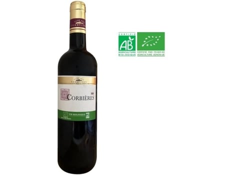 Club des Sommeliers 2020 Corbieres - Vinho tinto Languedoc - Orgânico