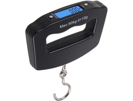 Balança digital balança de bagagem 10g/50KG LCD portátil POPSPO
