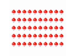 50 Flutuadores de Pesca 0.75 Polegada Push Button