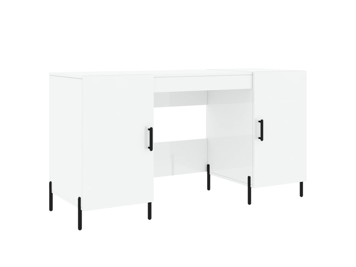 Desk, Desks Vidaxl Branco Madeira Processada (n/a)