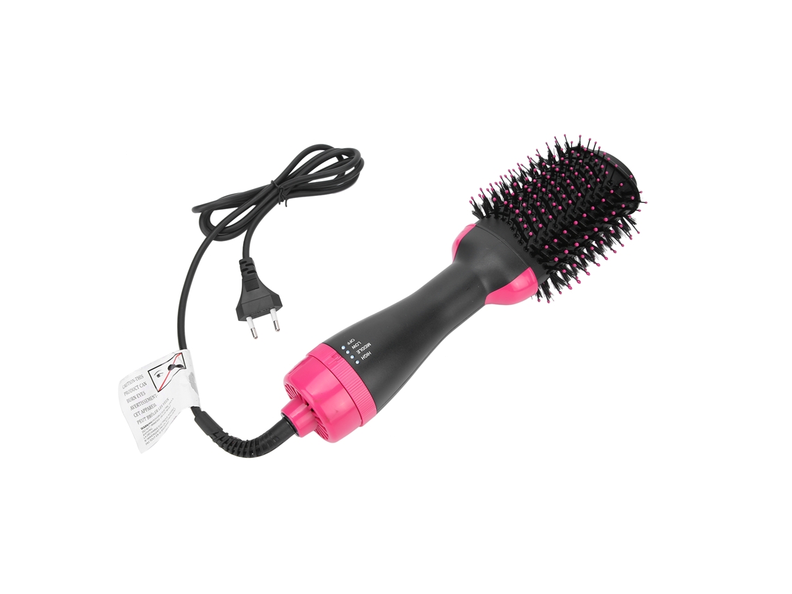 Secador de cabelo elétrico 2026 com escova iônica negativa, escova de ar quente, pente modelador de cabelo, plugue europeu 220V