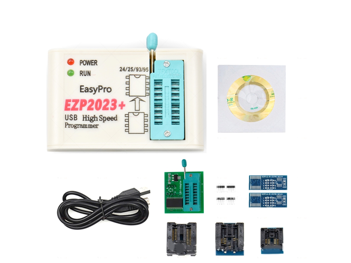 Programador Spi Ezp2023 Ezp 2023 Com Adaptadores 100 Original Ezp 2023 Alta Velocidade Brilvibera