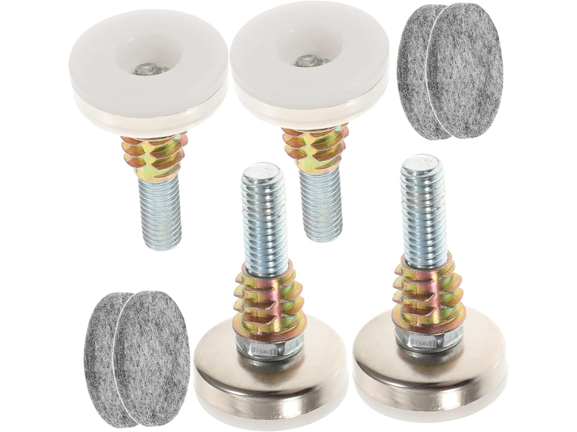 Conjunto De 4 Pés Niveladores Ajustáveis Popetpop Para Móveis, Para Proteger Os Pés De Mesas E Cadeiras O Piso