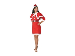 Fantasia para Adultos 115727 Mãe Natal Vermelho