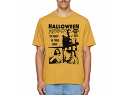 Rockinstone Halloween Japanese Flyer Solid Ginger Adult T-shirt Size:m
