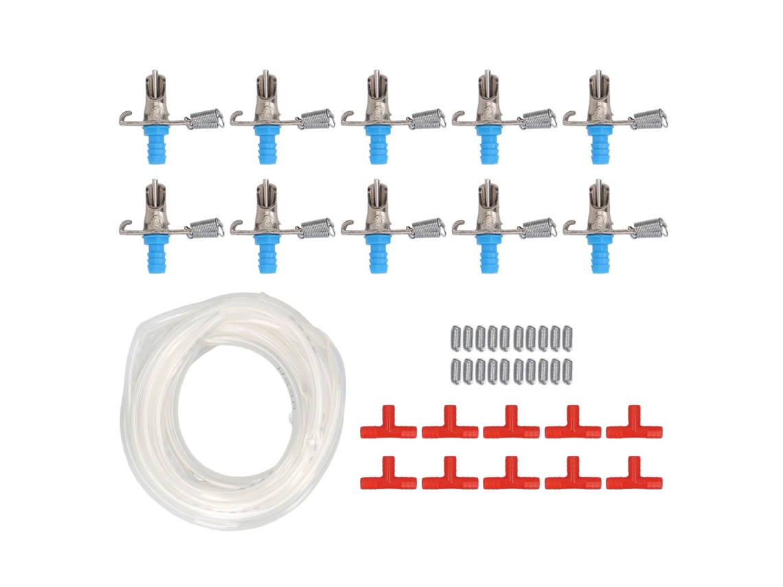 10pcs Bebedouro Automático Galvanizado BEEKeeper para Coelhos