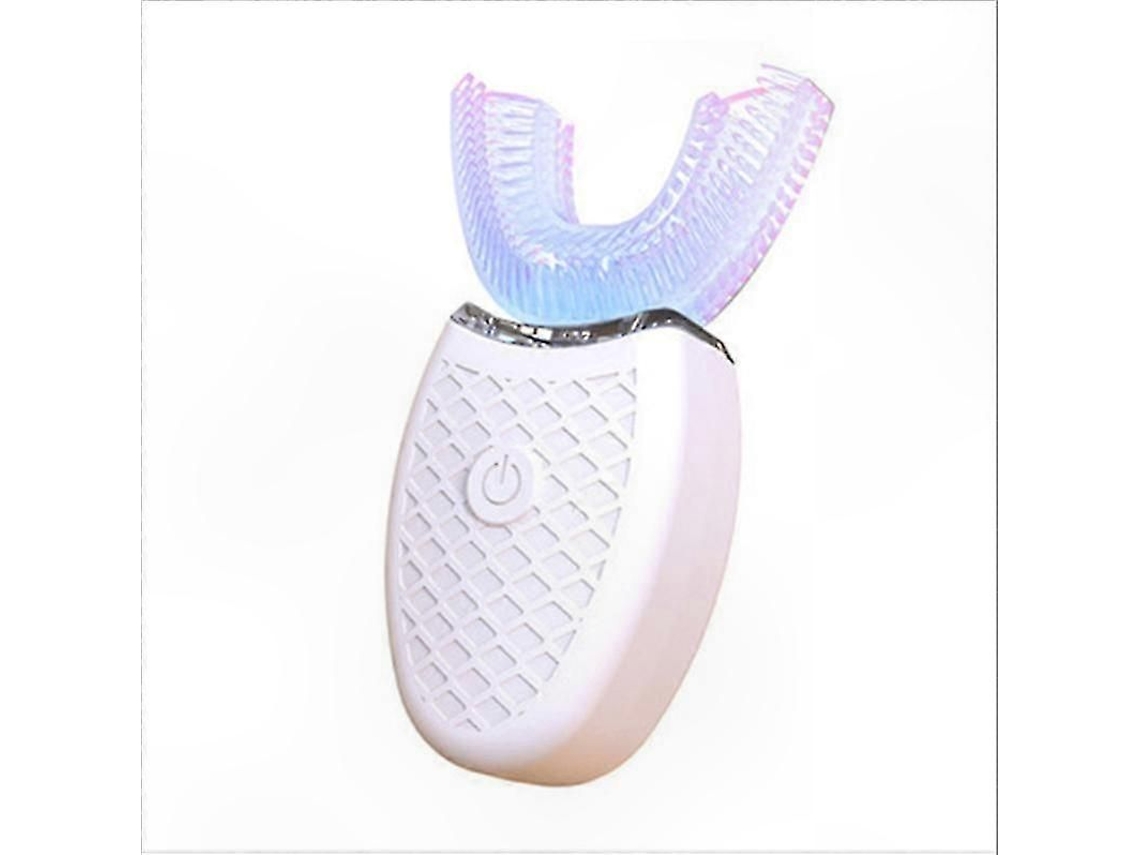 Escova De Dentes Elétrica Inteligente Em Formato De U Para Adultos, Limpeza 360°, Multimodo, Recarregável Via Usb, Operação Automática.