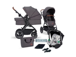 Carrinho KINDERKRAFT B-Tour 3In1 Mink Pro (Cinzento)