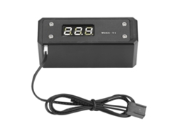 Termômetro Digital De Resfriamento Por Água G1/4 Painel Preto Display Branco Monitor De Temperatura