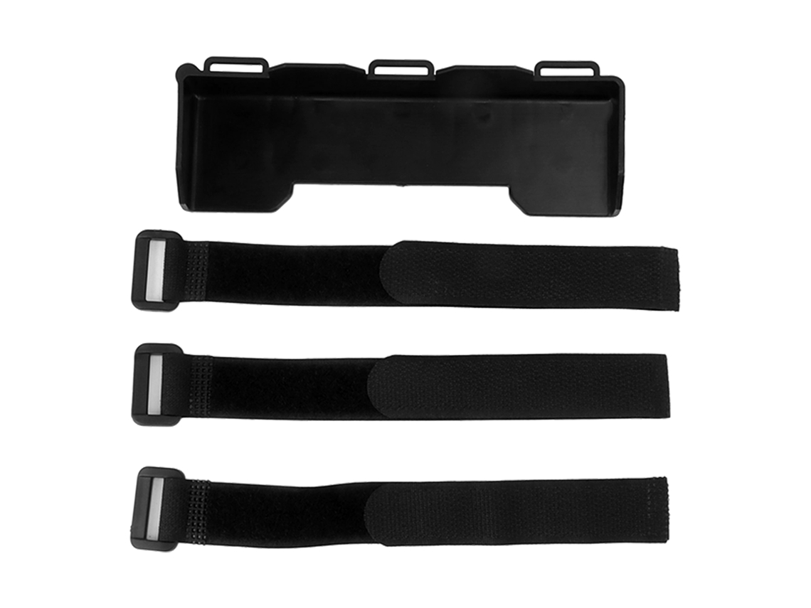 Caixa De Bateria Para Carro Rc Zd Racing 08411 Mt8 08425-08428 1/8 Porta-bateria Plástico Preto
