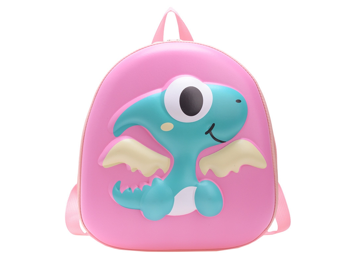 Mochila Eifson Pterossauro Para Crianças E Jardim De Infância - Rosa