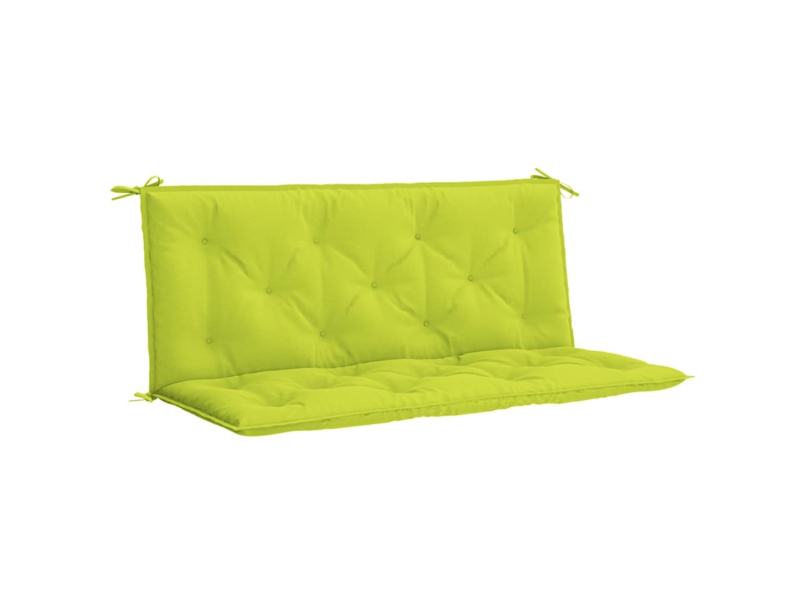 Garden Bench Cushion, Garden Bench Cushions Vidaxl Verde Tecido (120 Cm)