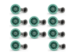Bocal difusor 4A HUNTER. Alcance 1,20 metros. Pacote de 10 bicos HUNTER 4A. Características: Pressão: 1 a 2,1 bares. Alcance: 1,20 m Ajuste do