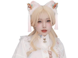 Tiara SFUSHOS de orelha estilo chinês, decoração de maquiagem