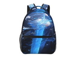 Mochila Genshin Impact J399 Para Escola E Trabalho, Leve E À Prova Dágua, Mochila Estilosa Para Estudantes E Adultos D399 Olysi Shop