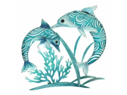 Decoração de Parede SIGNES GRIMALT Golfinho 2,5x48x47 cm