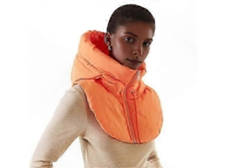 Colete Com Capuz Feminino Versátil De Inverno - Conforto E Estilo Para Todas As Ocasiões Laranja