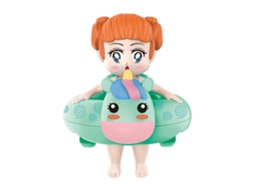Mali brinquedo de Banho para Bebê Menina com Bóia Flutuante Cute Brinquedo de Praia Piscina Banheira Verão