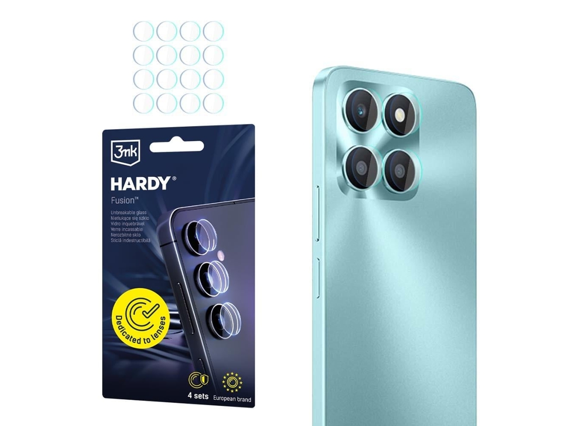 Película De Ecrã Honor X6a 3mk Hardy Fusion Lens Protection
