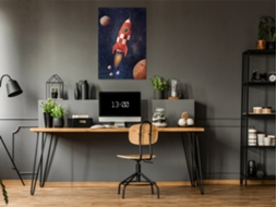 Quadro ARTGEIST Into the Unknown by Rocket (1 Part) Vertical (80x120)