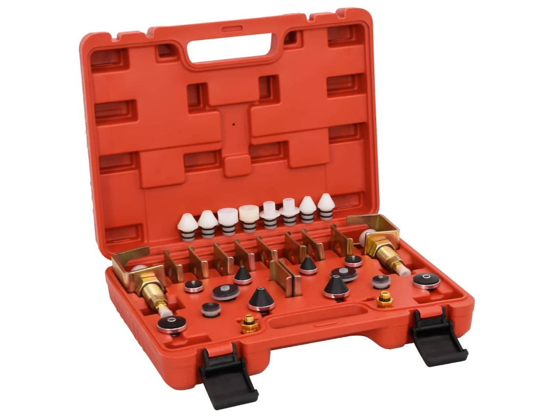 Kit para Detetar Fugas No Ar Condicionado 36X27X9 cm Vermelho VIDAXL