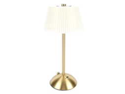 Luminária de Mesa Metálica Dobrável, carregamento Usb, iluminação ambiente | S/MARCA