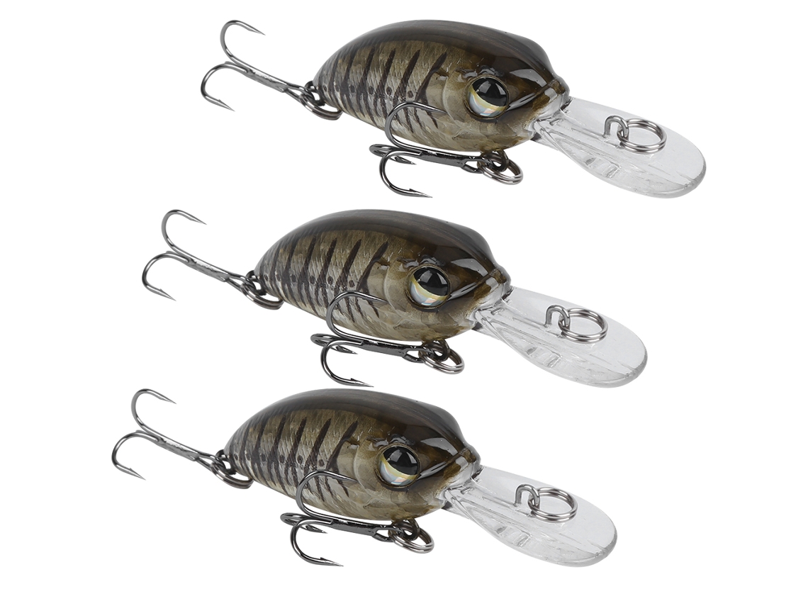 Isca Artificial Diving 3d 6cm 5g 3pcs 6