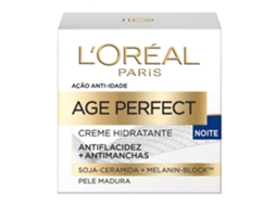 Creme de Rosto Noite Age Perfect Hidratante Antimanchas 60+ L'ORÉAL PARIS emb. 50 ml