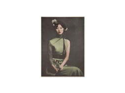 Pintura HOME ESPRIT Verde Oriental 103 x 4,5 x 143 cm