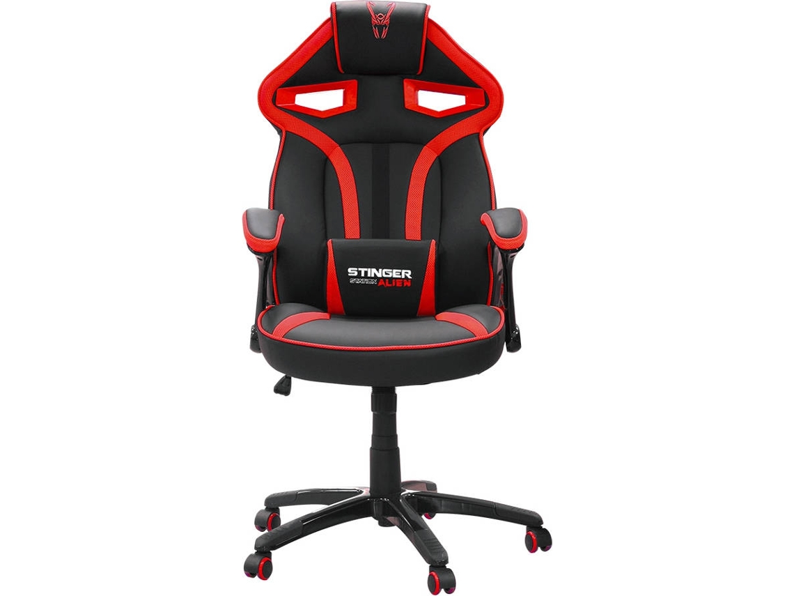 Cadeira Gaming WOXTER Stinger Station Alien Preto e Vermelho