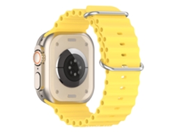 Pulseira Estilo Oceano Compatível com Apple Watch 1 9, Série 8, Ultra 2 CHABERLU