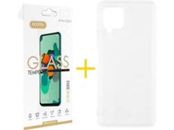 Capa e Película Samsung A12 5G ACCETEL 3716 Transparente