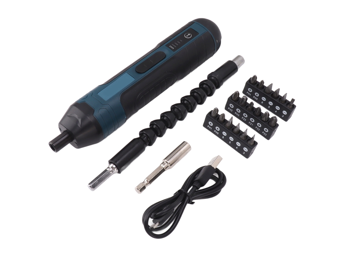 Parafusadeira elétrica sem fio, com bateria de 3,6 V, USB, para uso doméstico e industrial CHABERLU