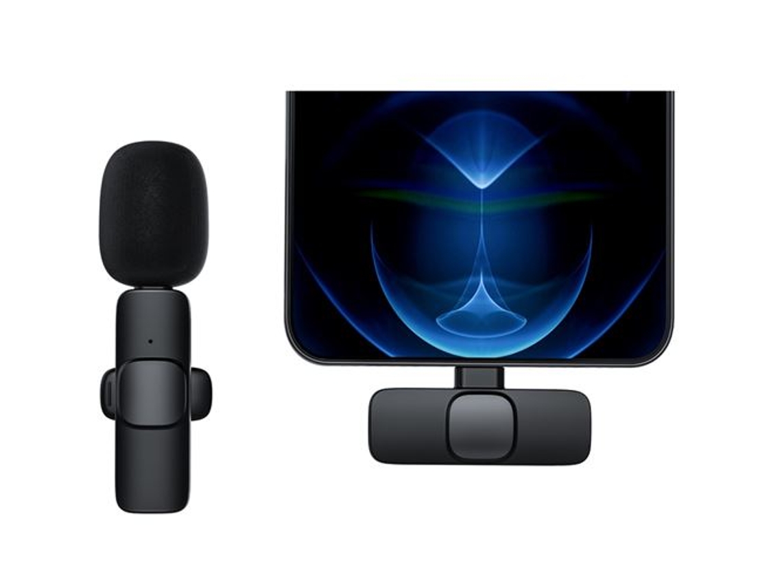 Microfone De Lapela Sem Fio Profissional Xytgogo Compatível Com Iphone E Aquaforge
