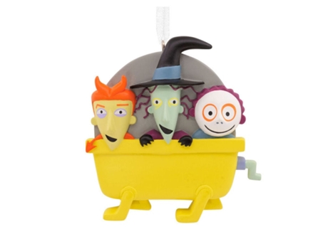 Lock, Shock and Barrel, O Estranho Mundo de Jack, Figura Decorativa de Resina, 7,5 cm, Marca Registrada